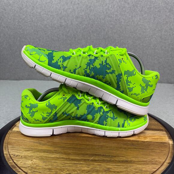 Nike Free Trainer 3.0 Men's Size 11 NRG Bright Green 631462-003 Running Shoes - Picture 4 of 7